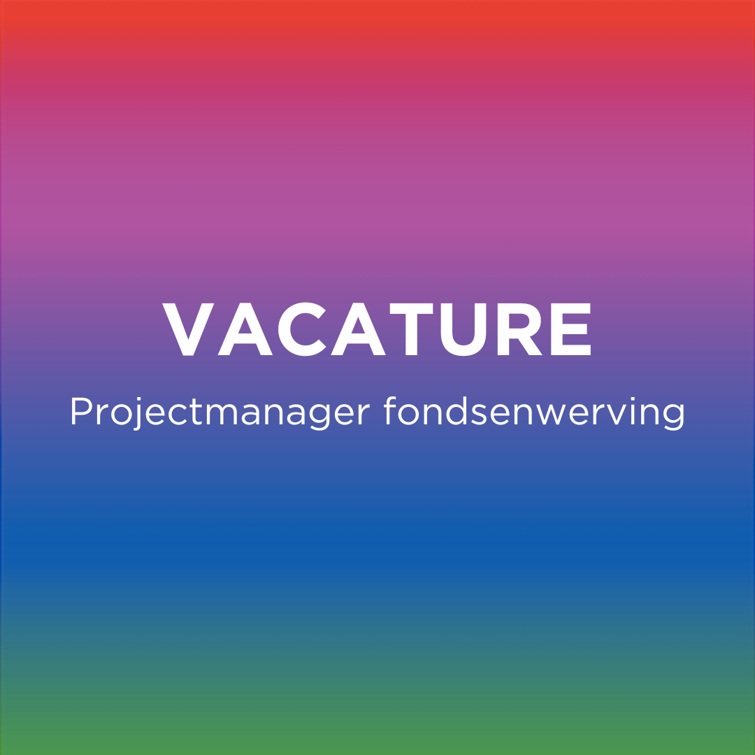 Vacature projectmanager fondsenwerving
